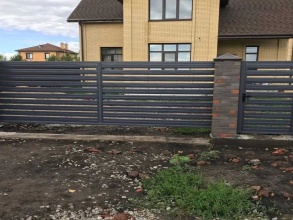 Забор жалюзи 72 метра фото в Измайлово